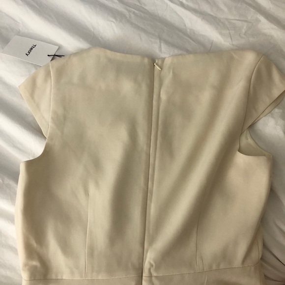 Theory Cap Sleeve Crepe Dress - Picture 6 of 6